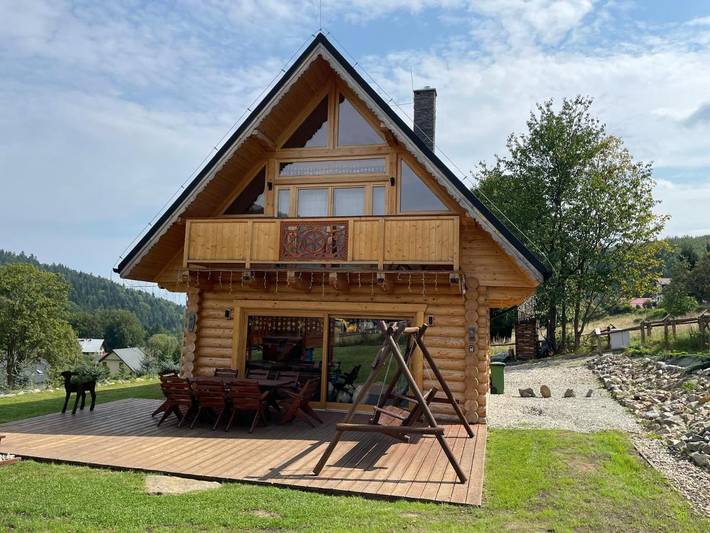 Gîte pour 8 personnes, avec Balcon et Jacuzzi ainsi que Terrasse et Jardin à Stryszawa - 4