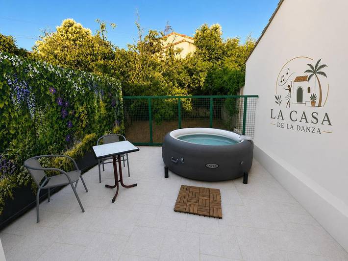 Appartement de vacances pour 4 personnes, avec jardin ainsi que vue et terrasse, animaux acceptés - 1