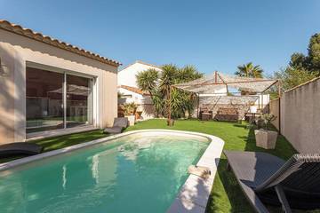 Gîte pour 6 personnes, avec terrasse et jardin à Florensac