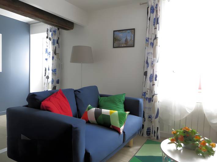 Maison de vacances 'La Petite Maison' avec terrasse privée et Wi-Fi in Mardié, Vallée de la Loire