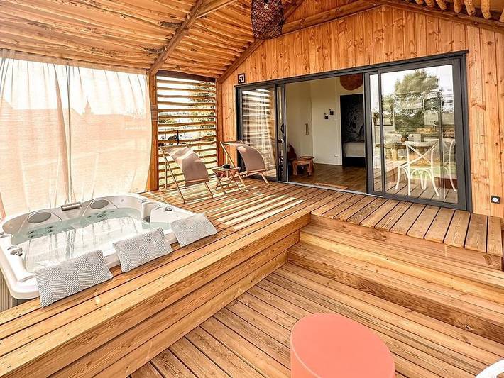 Chalet pour 5 personnes, avec jacuzzi dans les Pays de la Loire - 2
