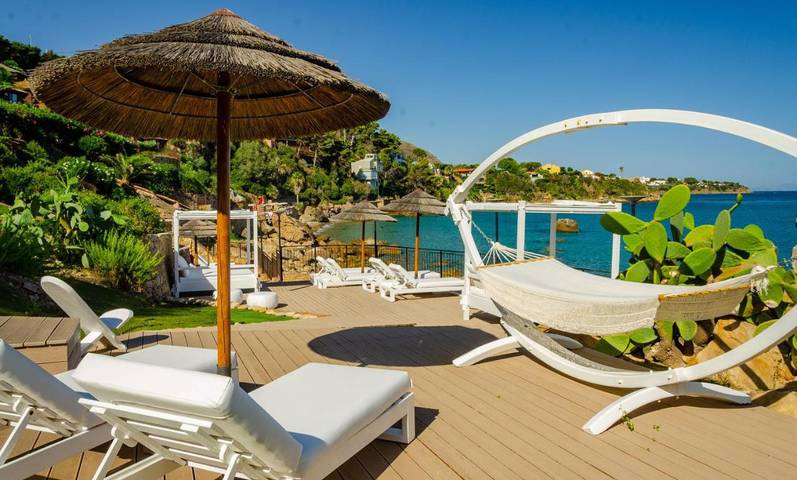 Resort für 4 Personen, mit Ausblick und Pool sowie Garten auf Sizilien - 4