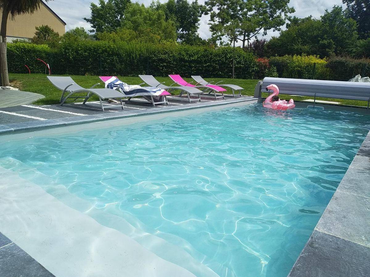 Maison au calme avec piscine , proche mer et ville in Mordelles, Région de Rennes