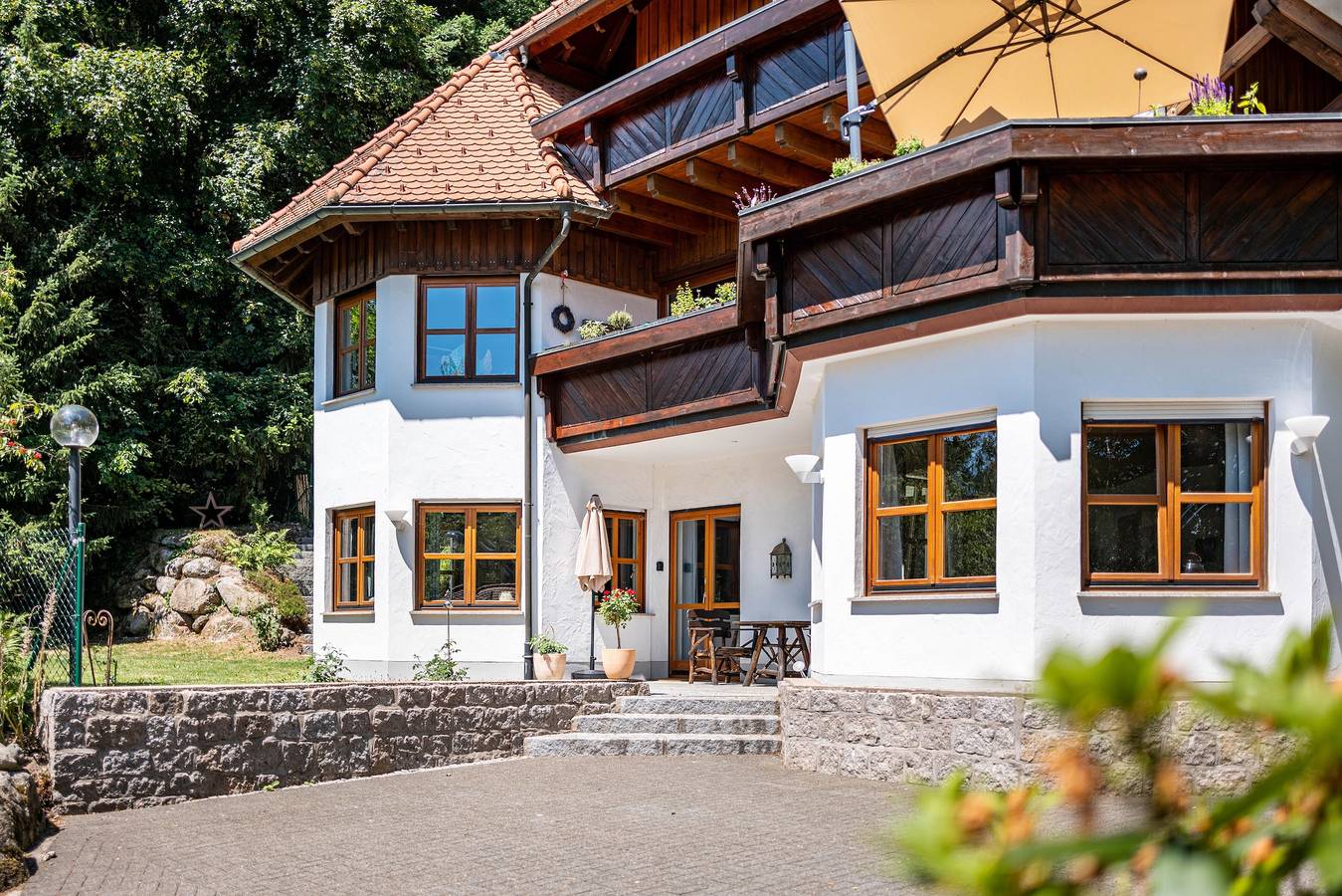 Ganze Wohnung, Apartment „Auszeit im Schwarzwald" mit privater Terrasse, Garten & Wlan in Schonach, Südschwarzwald