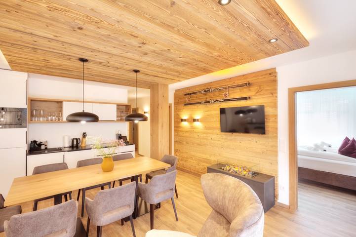 Appartement de vacances pour 8 personnes, avec Balcon et Terrasse dans Damuls