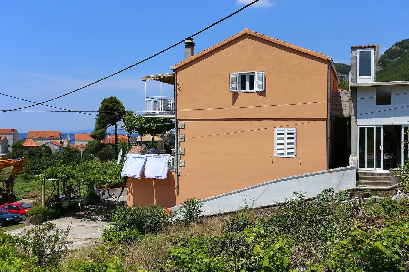 Ganze Wohnung, Studio Appartement mit Terrasse und Meerblick Zuljana, Peljesac As-254-a in Žuljana, Dubrovnik-Neretva