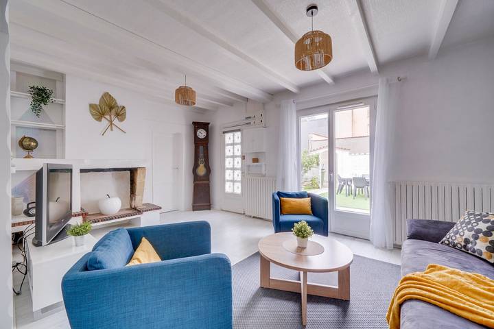 Vakantiehuis voor 4 personen, met Terras en Tuin in Bordeaux