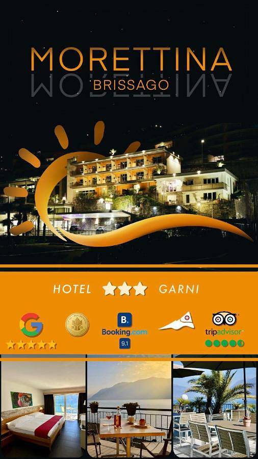 Hotel Garni Morettina in Porta (Brissago), Brissago