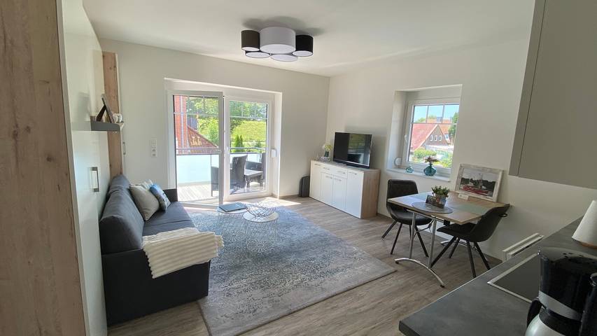 Ferienwohnung für 2 Personen, mit Balkon, kinderfreundlich in Friedrichskoog