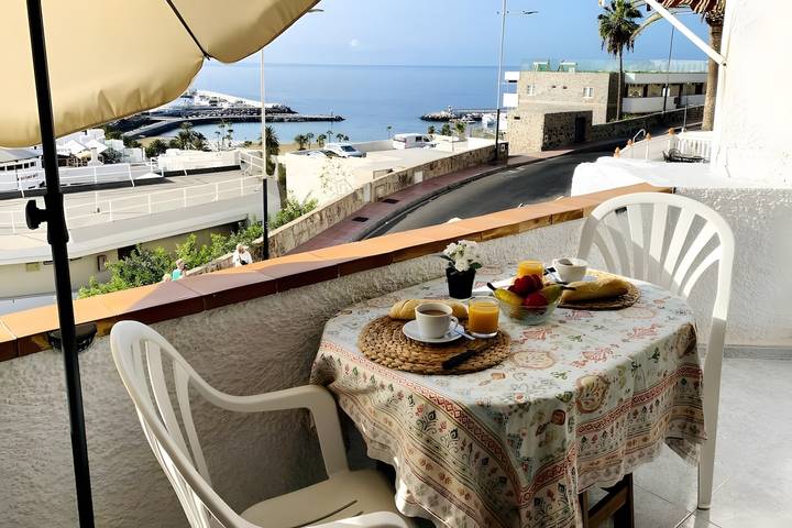 Vakantiewoning voor 2 personen, met balkon in Puerto Rico (Gran Canaria)