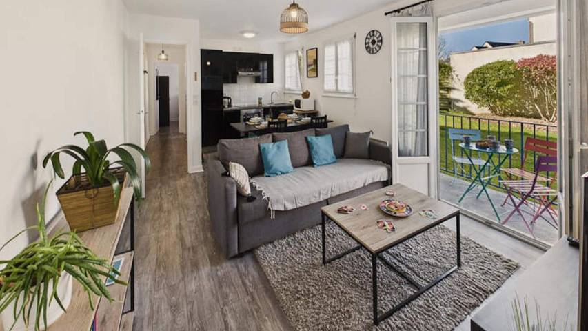 Appartement de vacances pour 5 personnes, avec balcon