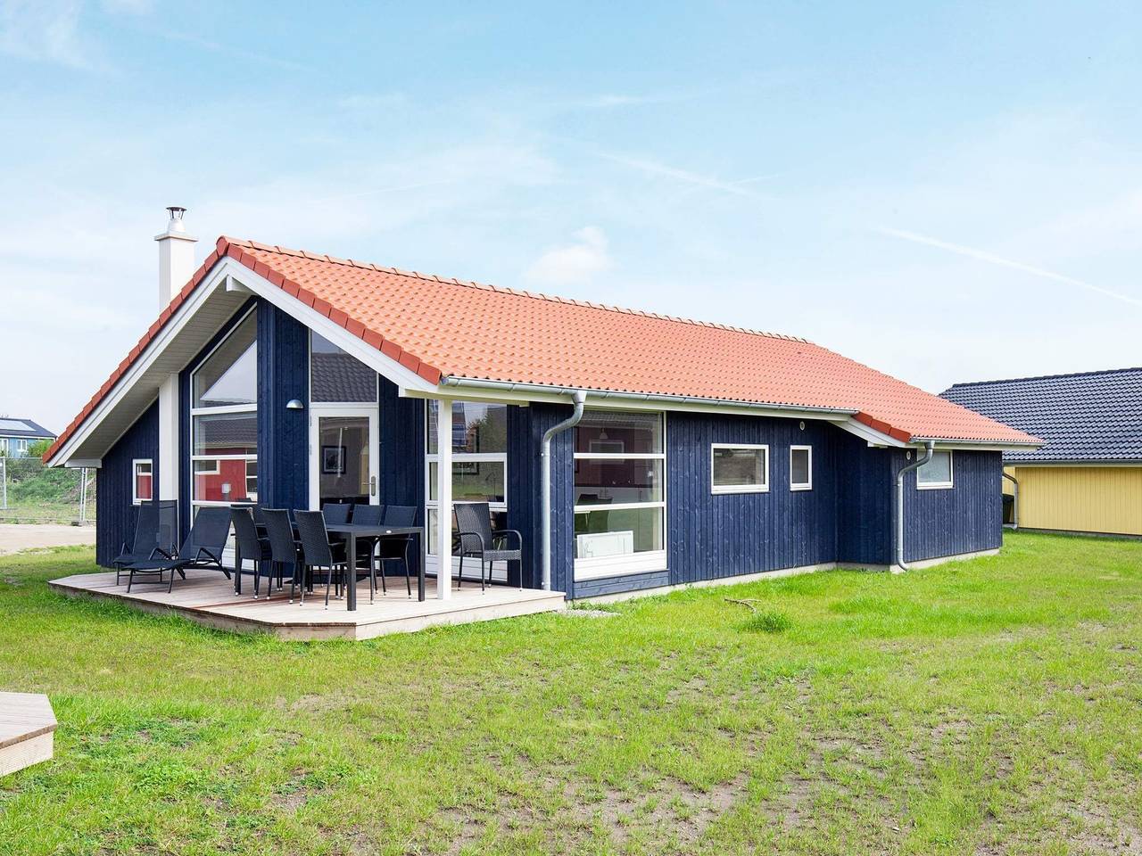 Skandinavisch Wohnen im 79m² Ferienhaus mit Hund für 8 Personen in Großenbrode, Ostholstein