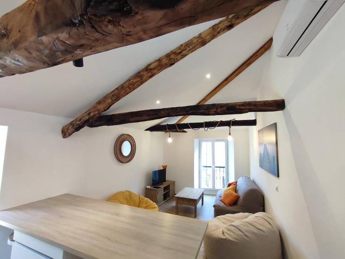 Appartement de vacances pour 9 personnes, avec Terrasse et Vue