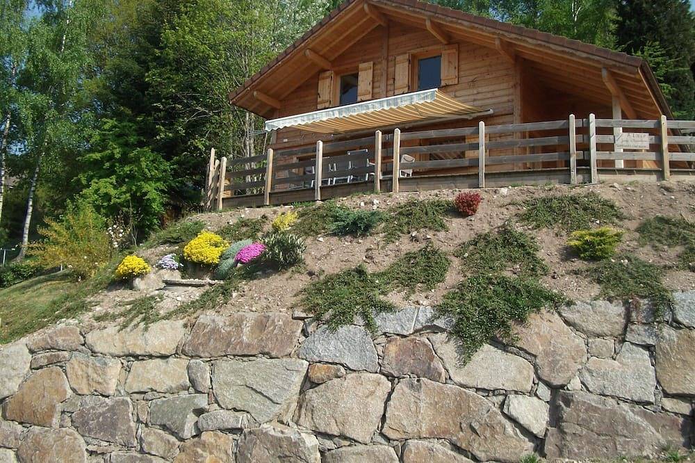 Neues Chalet, Ventron mit Sauna, Wifi, 75 m2 Terrasse nach Süden, Htes Vosges in Ventron, Regionaler Naturpark Belchen der Vogesen