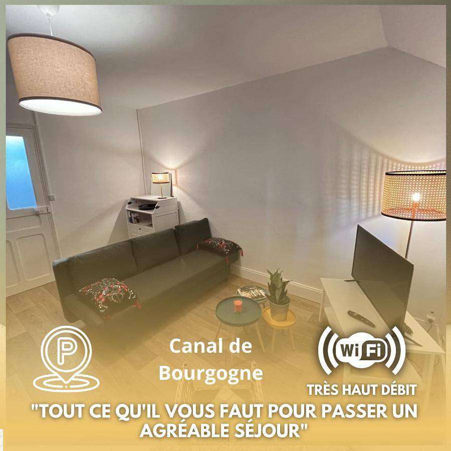Appartement entier, Le Comptoir du Canal in Fleurey-sur-Ouche, Région de Dijon