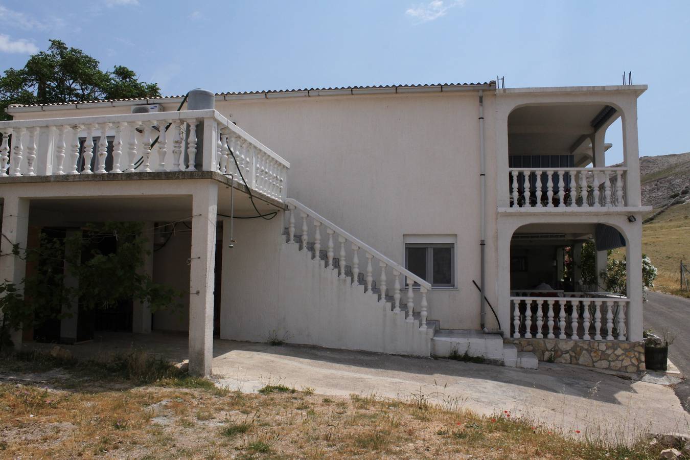 Apartamento entero, Apartamento para dos personas con terraza y vista al mar Metajna, Pag A-6426-d in Metajna, Pag