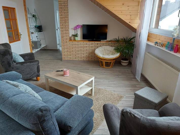 Gîte pour 5 personnes, avec jardin et vue