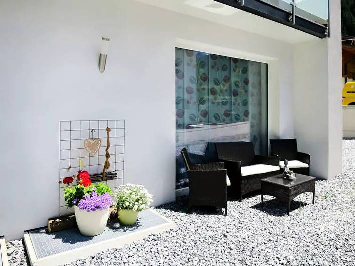 Ferienwohnung für 4 Personen, mit Terrasse in See - 3