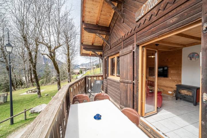 Chalet pour 8 personnes, avec sauna et jardin, animaux acceptés à Chatel - 4