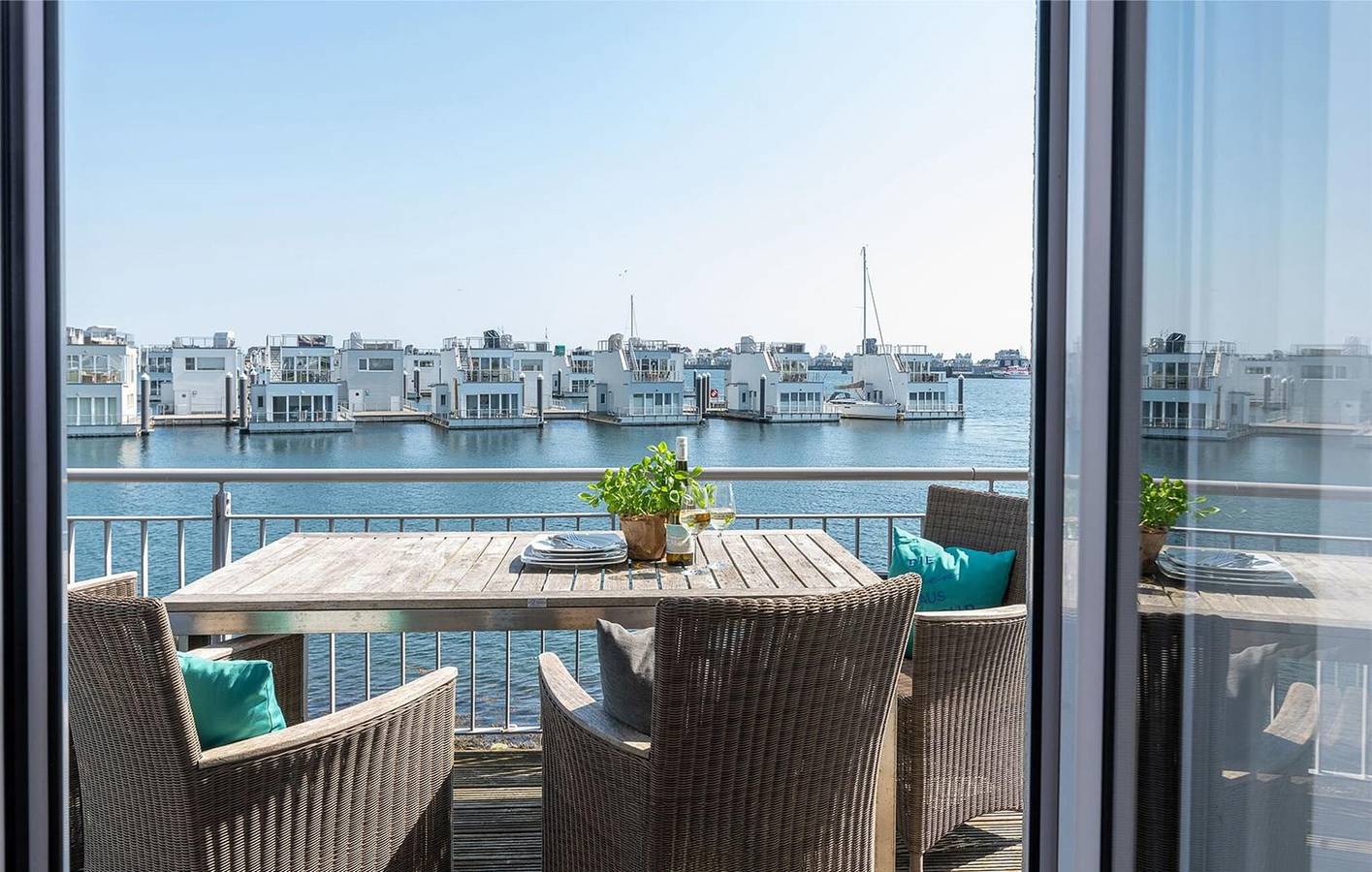 Apartment mit Meerblick und Terrasse, 1 km zum Strand in Olpenitz, Kappeln