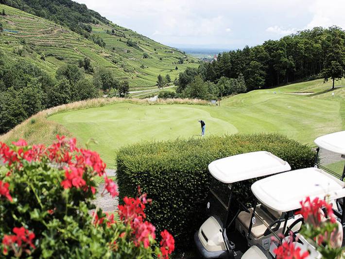 Gîte pour 4 personnes, avec piscine ainsi que sauna et balcon, adapté aux familles à Ammerschwihr - 2