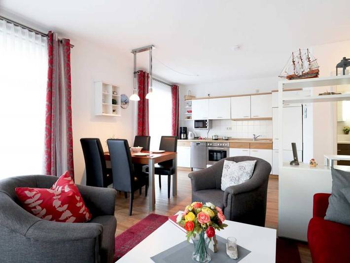 Ferienwohnung für 4 Personen, mit Balkon/Terrasse und Sauna sowie Terrasse - 1