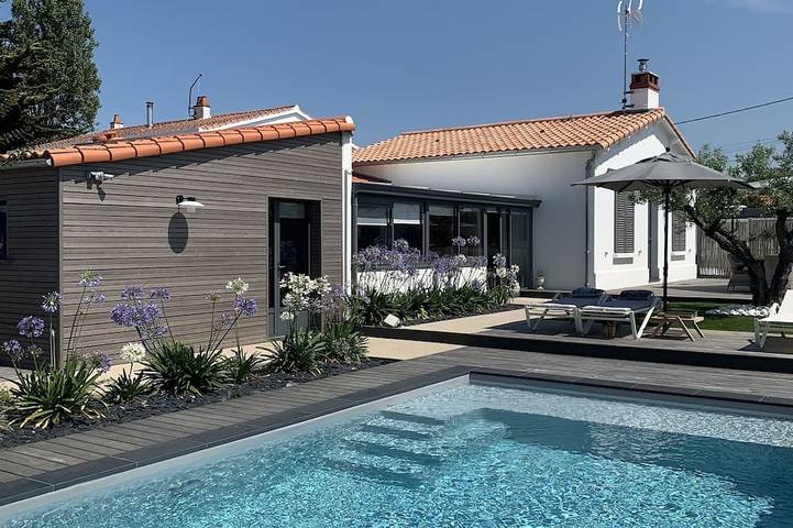 Villa pour 6 personnes, avec terrasse et jardin aux Les Sables-d'Olonne