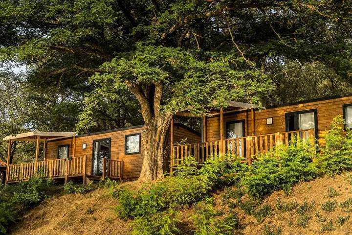 Mobil home pour 4 personnes, avec terrasse et piscine à Vinça - 3