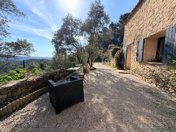 Maison de vacances pour 4 personnes, avec Terrasse ainsi que Jardin et Vue