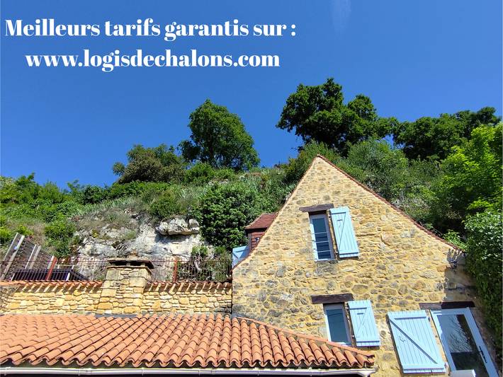 Gîte pour 3 personnes, avec jacuzzi et balcon à Domme