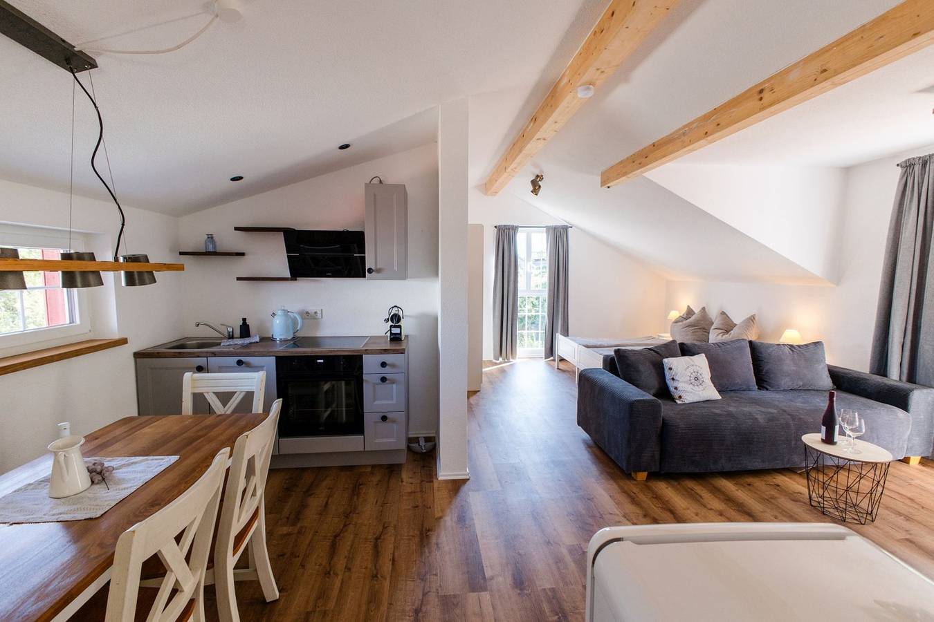Ganze Ferienwohnung, Pippi-Lotta-Bodensee - Ferienwohnung, 34 qm, 1 Schlafzimmer, max. 5 Personen in Unteruhldingen, Uhldingen-Mühlhofen