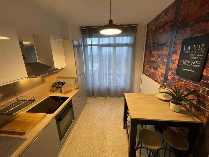 Gîte pour 4 personnes, avec Terrasse à Montceau-les-Mines - 4