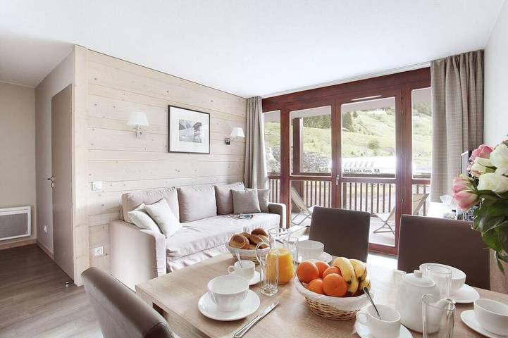 Appartement de vacances pour 6 personnes, avec Balcon ainsi que Piscine et Sauna