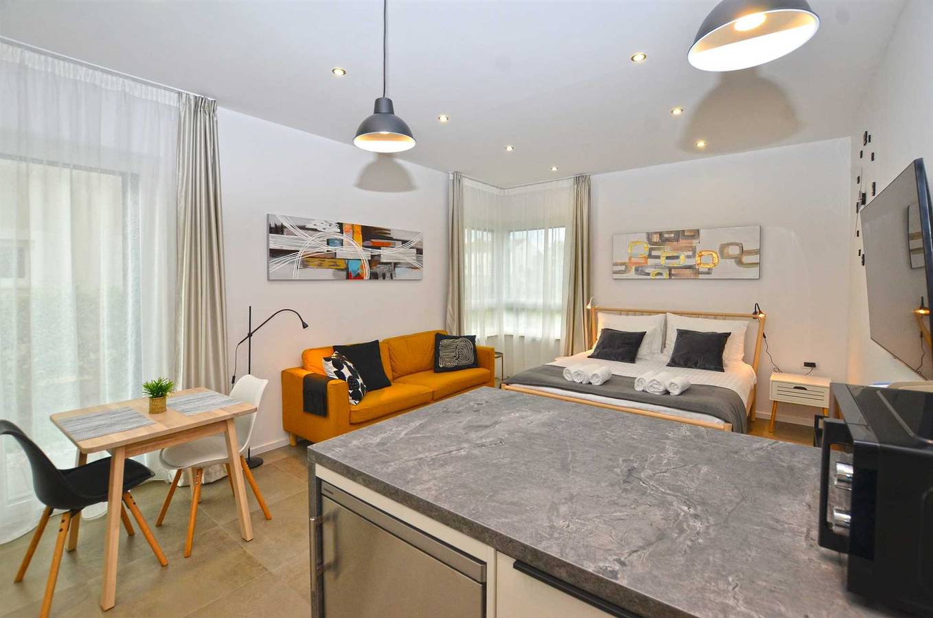 Studio entier, Studio noir et blanc 1 in Bale (Croatie), Région de Rovinj