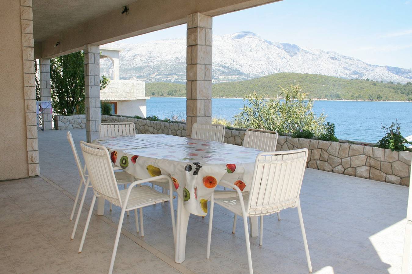 Ganze Wohnung, 3-Zimmer-Ferienwohnung am Strand Korcula A-4407-a in Lumbarda, Korcula