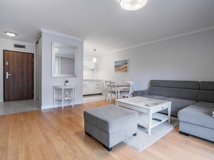 Ferienwohnung für 3 Personen, mit Balkon und Garten