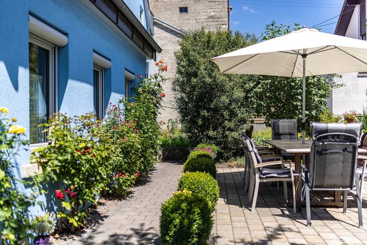 Ferienwohnung für 4 Personen, mit Garten