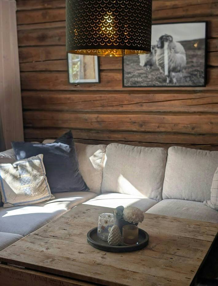 Hütte auf einem Reiterhof im Marital bei Nordmarka in Marka, Oslo Gemeinde
