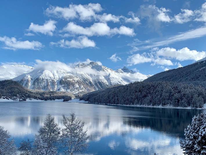 Hütte für 4 Personen, mit Garten im Engadin - 2