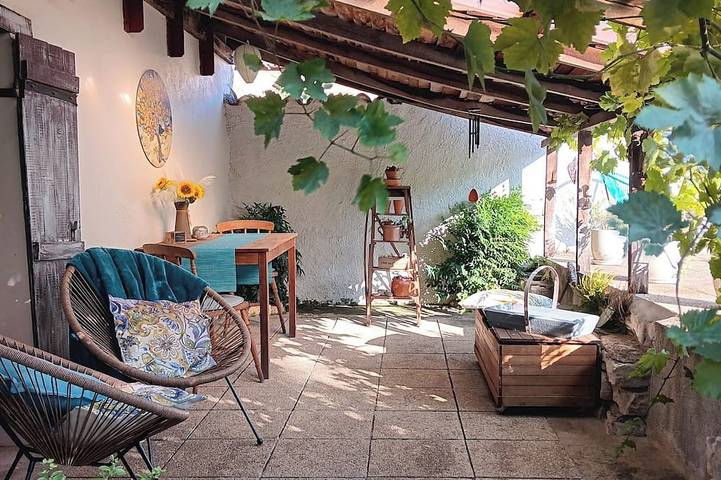 Gîte pour 2 personnes, avec Jardin