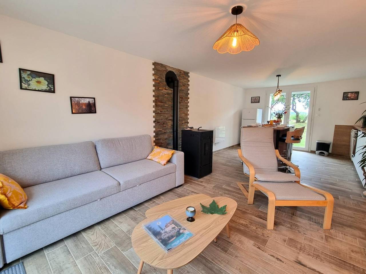 Gîte 4 pers. rénové avec jardin à La Versanne, Animaux acceptés in La Versanne, Parc Naturel Régional du Pilat