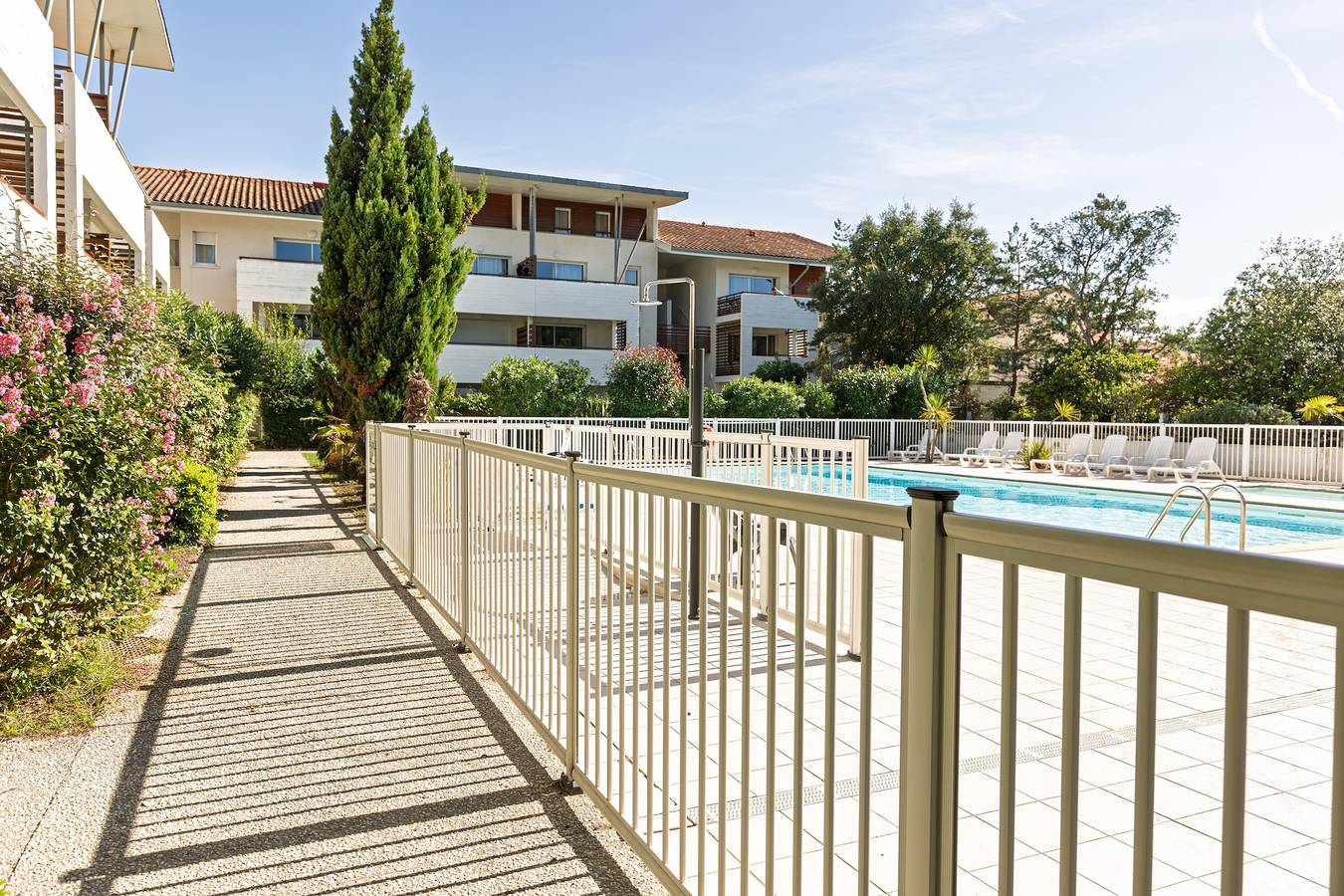 Ganze Wohnung, Appartement – Terrasses De L'Océan mit Gemeinschaftspool, Wlan und Klimaanlage in Moliets-Plage, Moliets-et-Maa