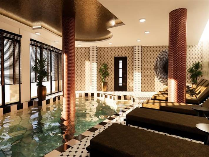 Gîte pour 4 personnes, avec piscine et sauna, adapté aux familles à Algajola - 4