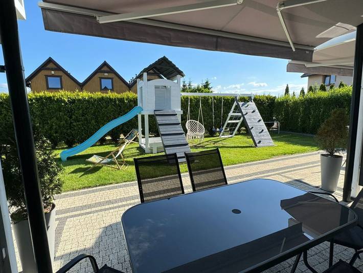 Ferienhaus für 6 Personen, mit Garten