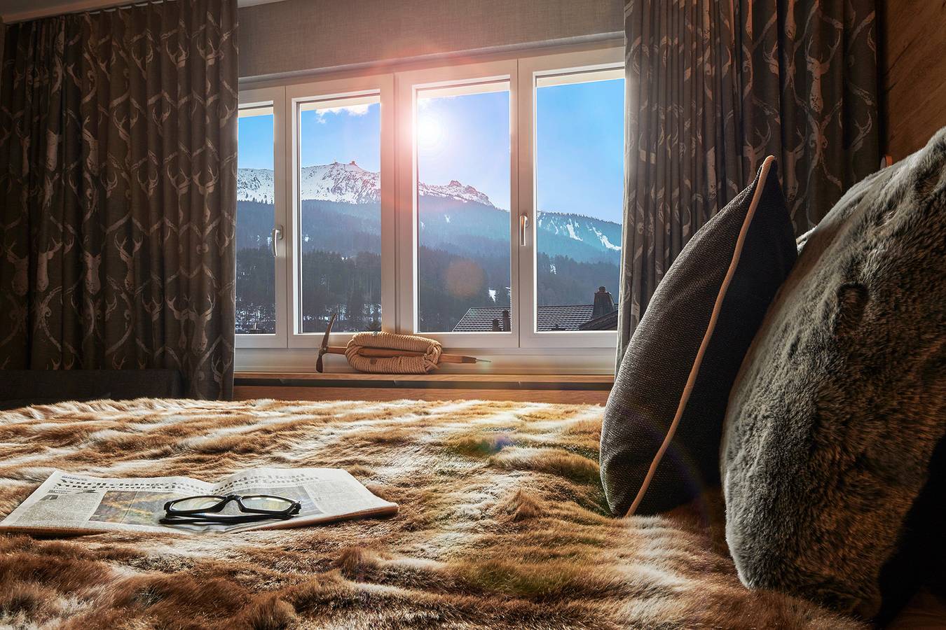 Ganze Wohnung, Ferienwohnung 'Haus Prasut' mit Balkon und Wlan in Klosters-Serneus, Plessur Alpen