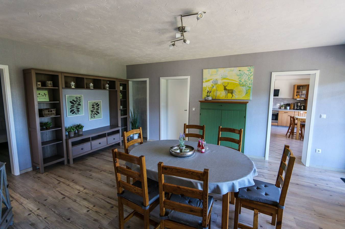 Ferienwohnung Schöne Aussicht am Rothaarsteig - Ferienwohnung (80qm) mit 2 Schlafzimmern in Bad Laasphe, Kreis Siegen-Wittgenstein