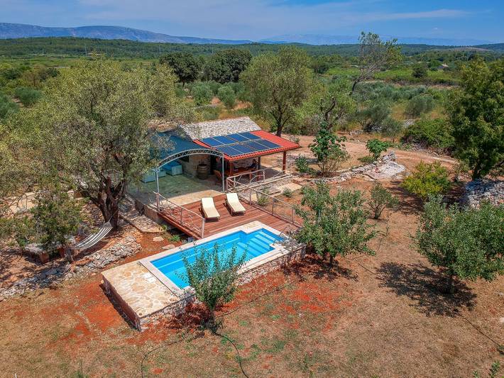 Vakantiehuis voor 4 personen op Hvar