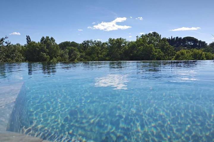 Villa pour 8 personnes, avec piscine ainsi que jardin et vue à Gignac - 4