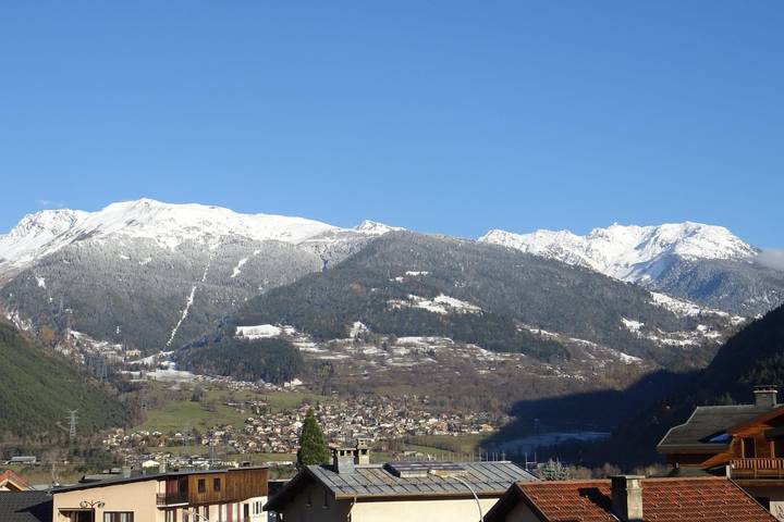 Studio pour 4 personnes, avec balcon et vue à Bourg-Saint-Maurice