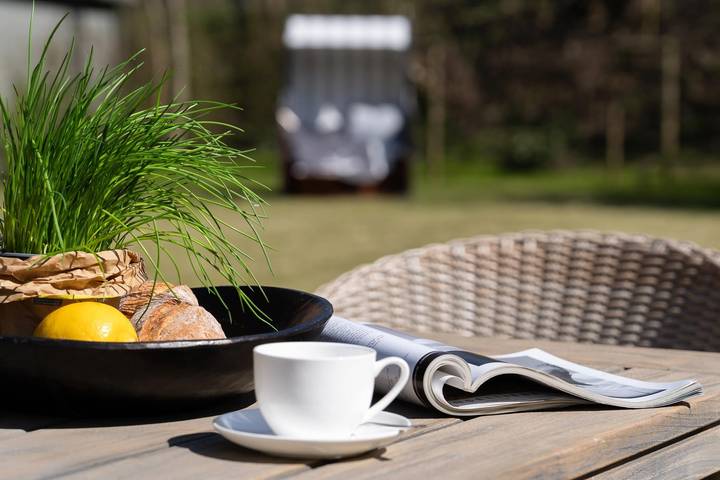 Luxus Ferienhaus unter Reet in Westerland auf Sylt mit Sauna – exklusiver Urlaub in stilvollem Ambiente in Nordfriesische Inseln (Schleswig-Holstein) (Schleswig-Holstein), Sylt (Gemeinde)